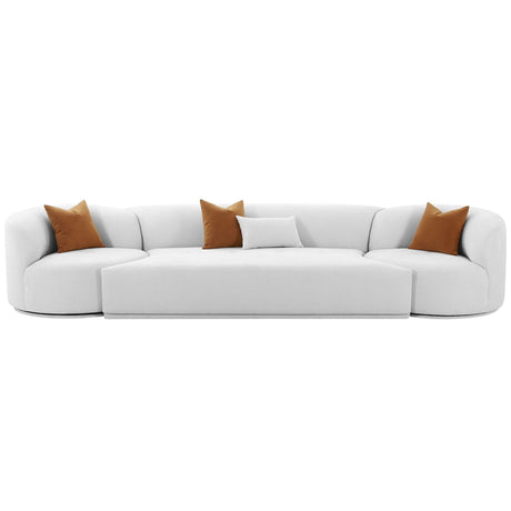 Candelabra Home Fickle 3-Piece Modular Sofa Sofas TOV-L6866-G-SO1