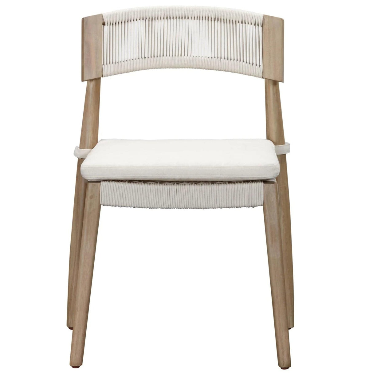Candelabra Home Gata Cream Outdoor Dining Chair - Set of 2 Dining Chair TOV-O54273