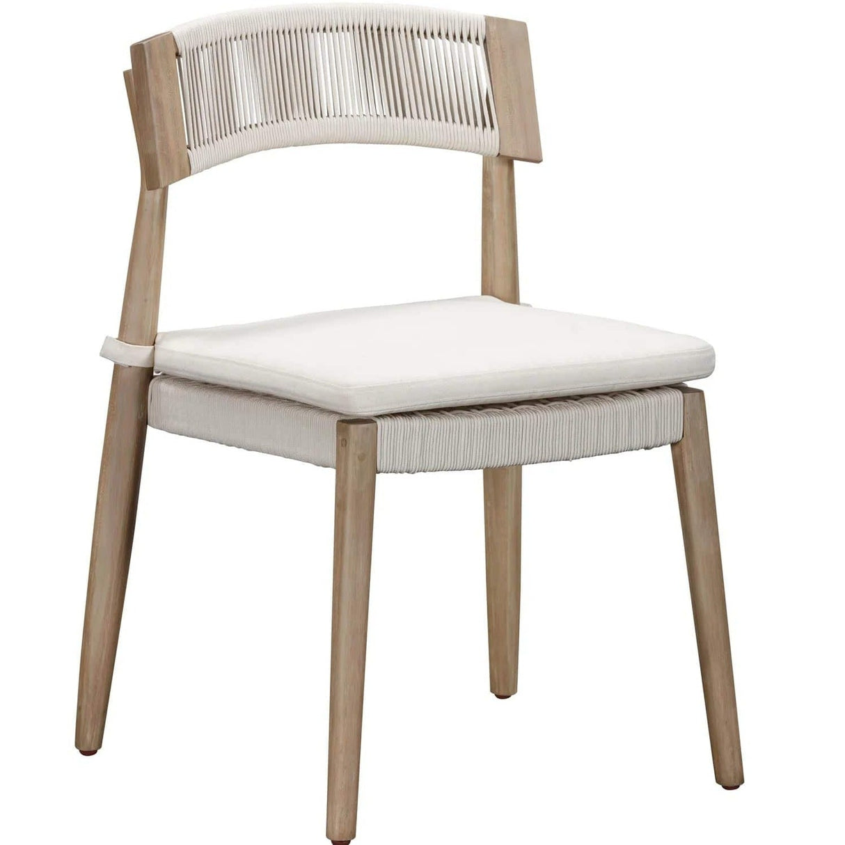 Candelabra Home Gata Cream Outdoor Dining Chair - Set of 2 Dining Chair TOV-O54273