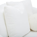 Candelabra Home Hanim Cream Linen Daybed Beds & Bed Frames TOV-L68938