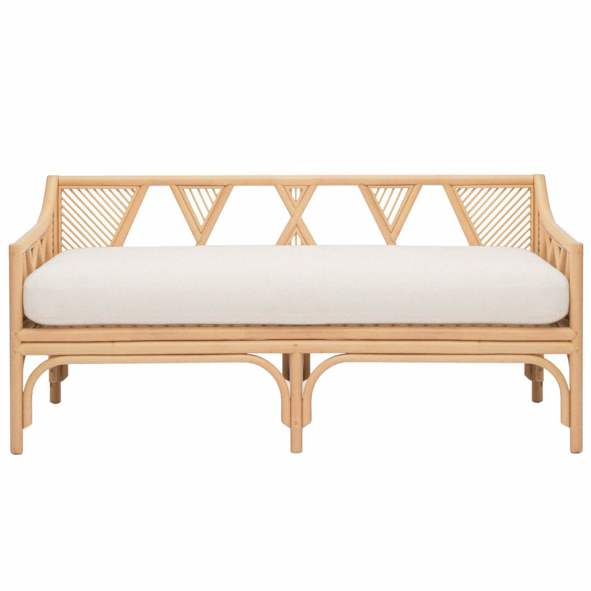 Candelabra Home Jayla Natural Rattan Bench Benches TOV-OC21020