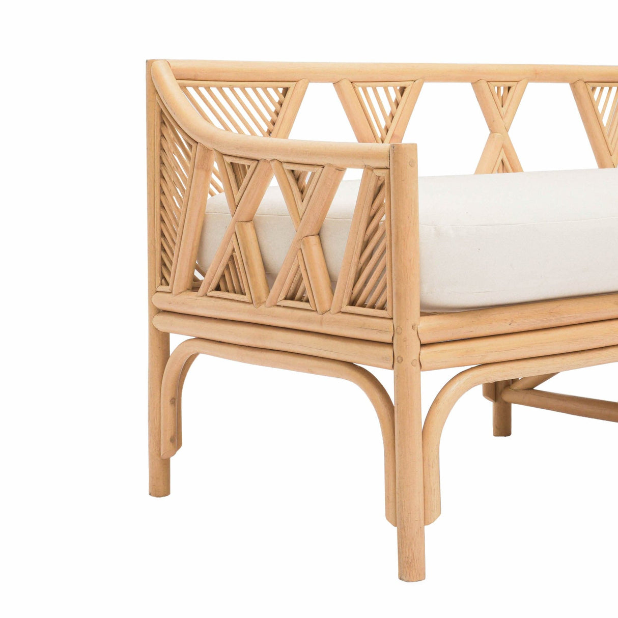 Candelabra Home Jayla Natural Rattan Bench Benches TOV-OC21020