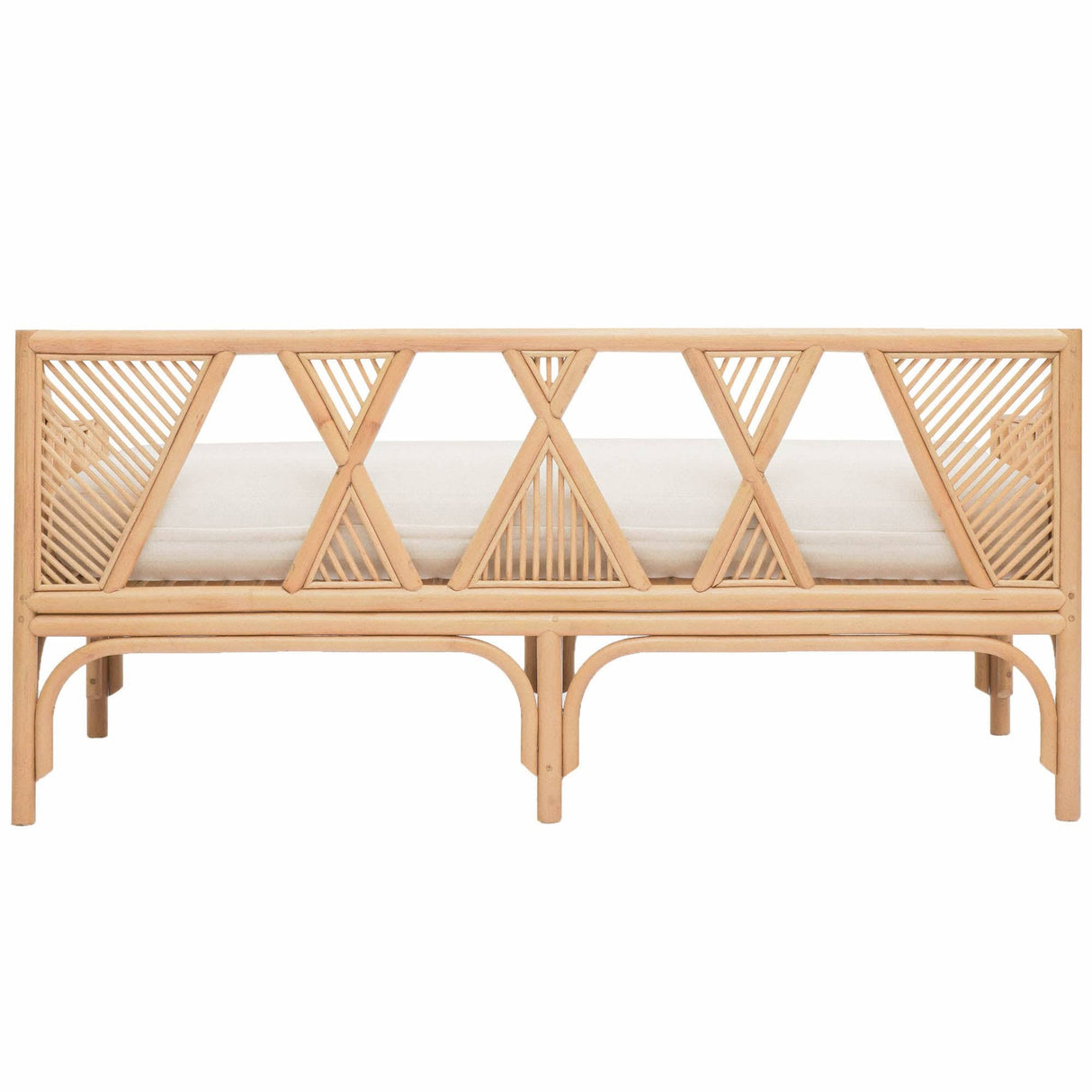 Candelabra Home Jayla Natural Rattan Bench Benches TOV-OC21020