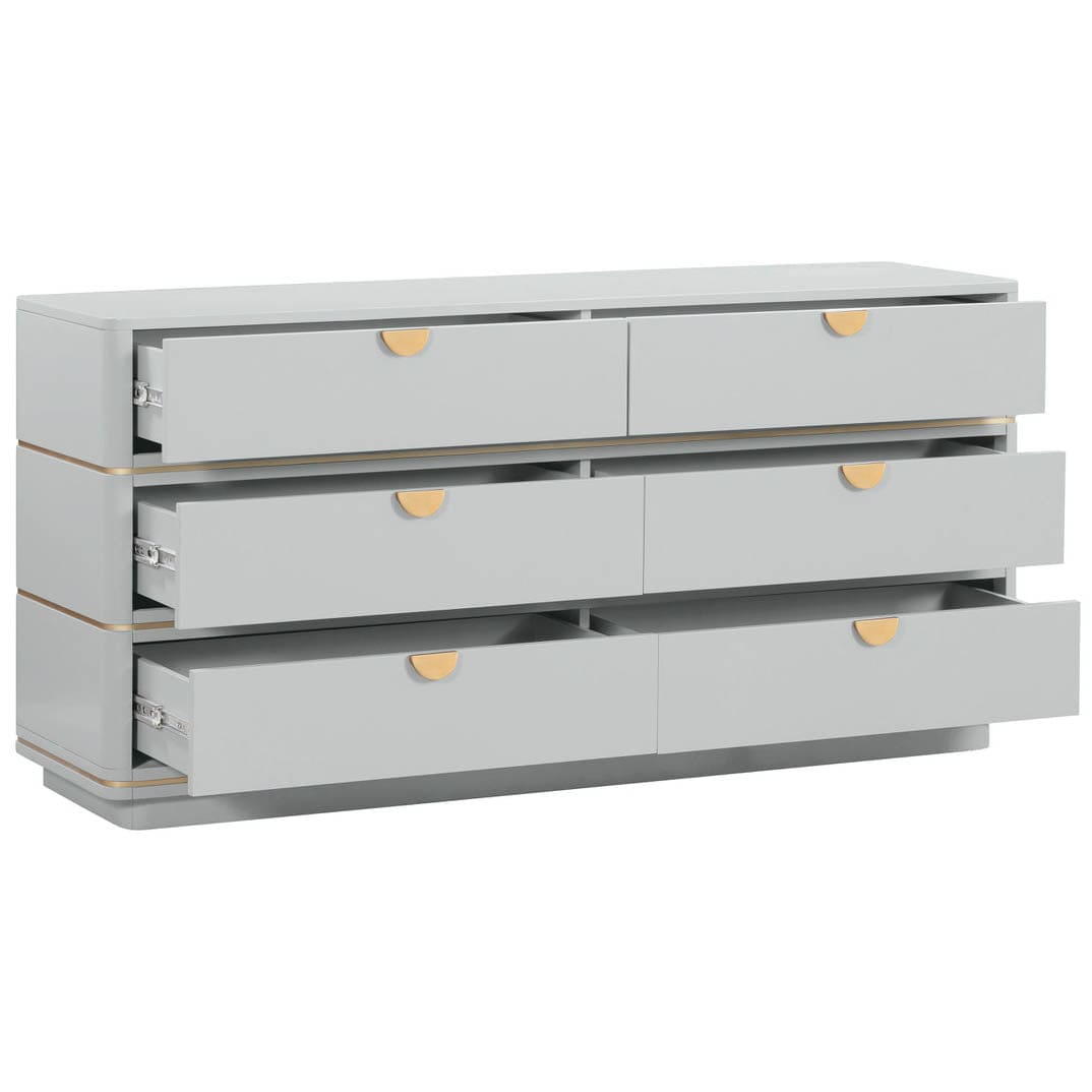 Candelabra Home Julietta 6 Drawer Dresser Dressers
