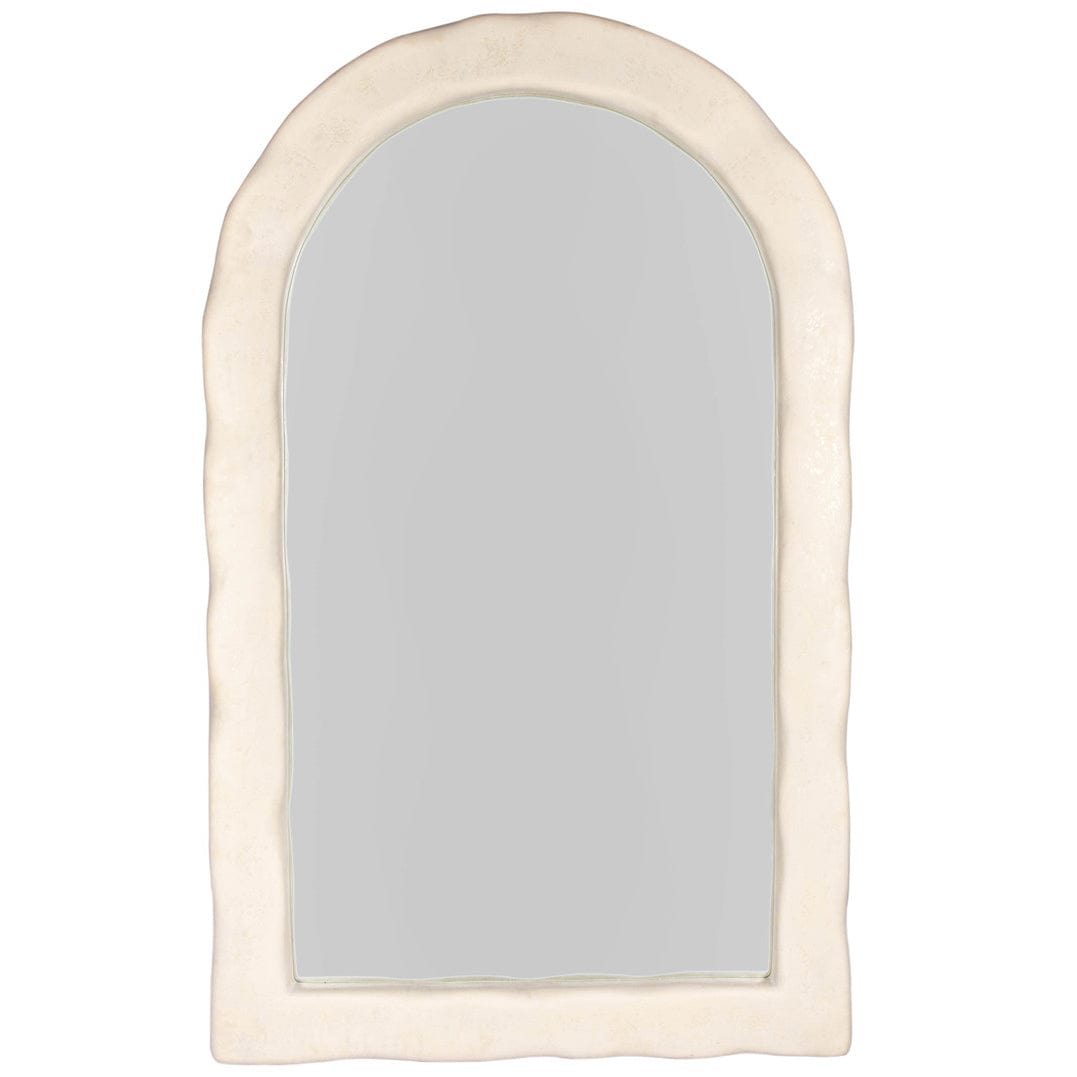 Candelabra Home Kaia Textured Floor Mirror Arch Mirror TOV-C18494