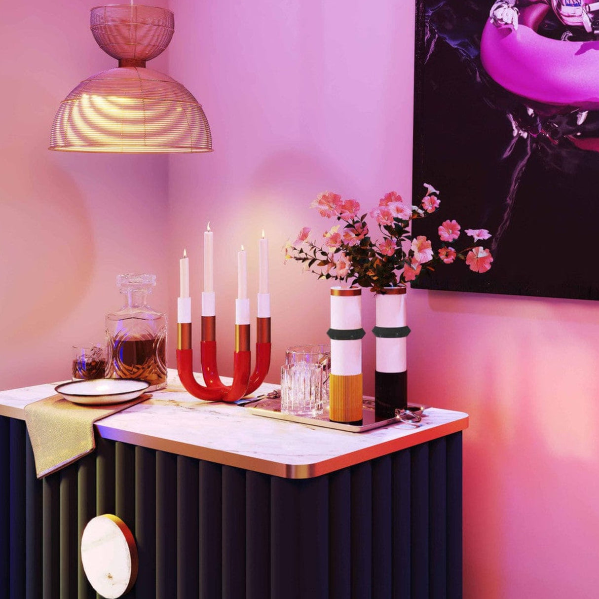 Candelabra Home Kaonashi Candelabra Decor