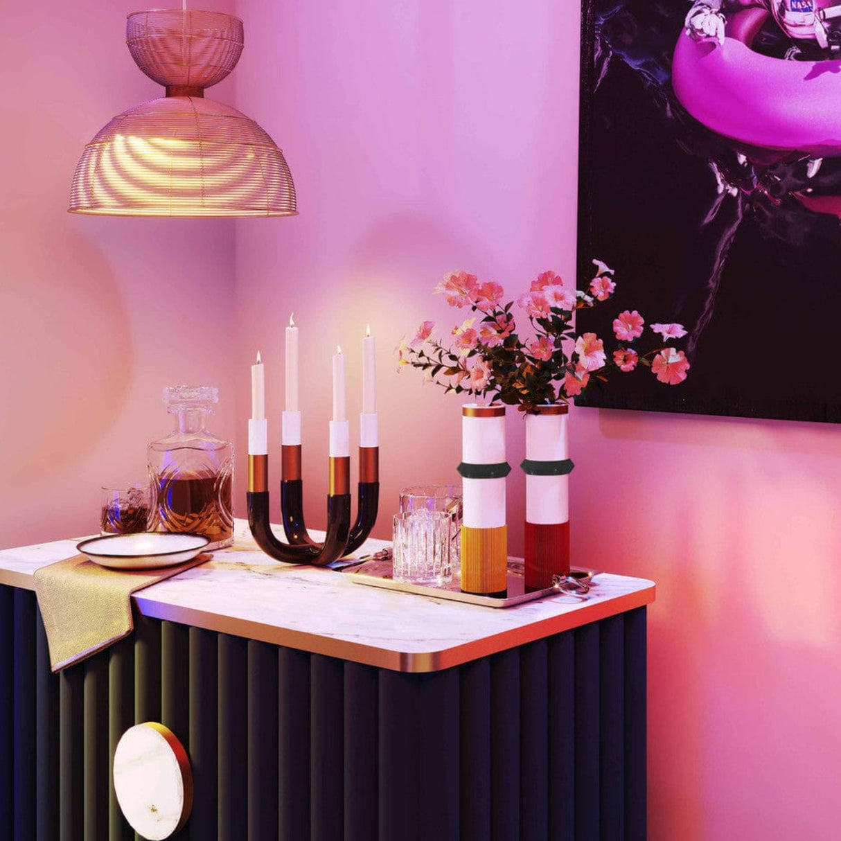 Candelabra Home Kaonashi Candelabra Decor