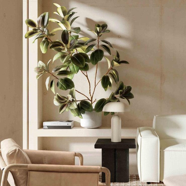 Candelabra Home Kayla Concrete Side Table Tables