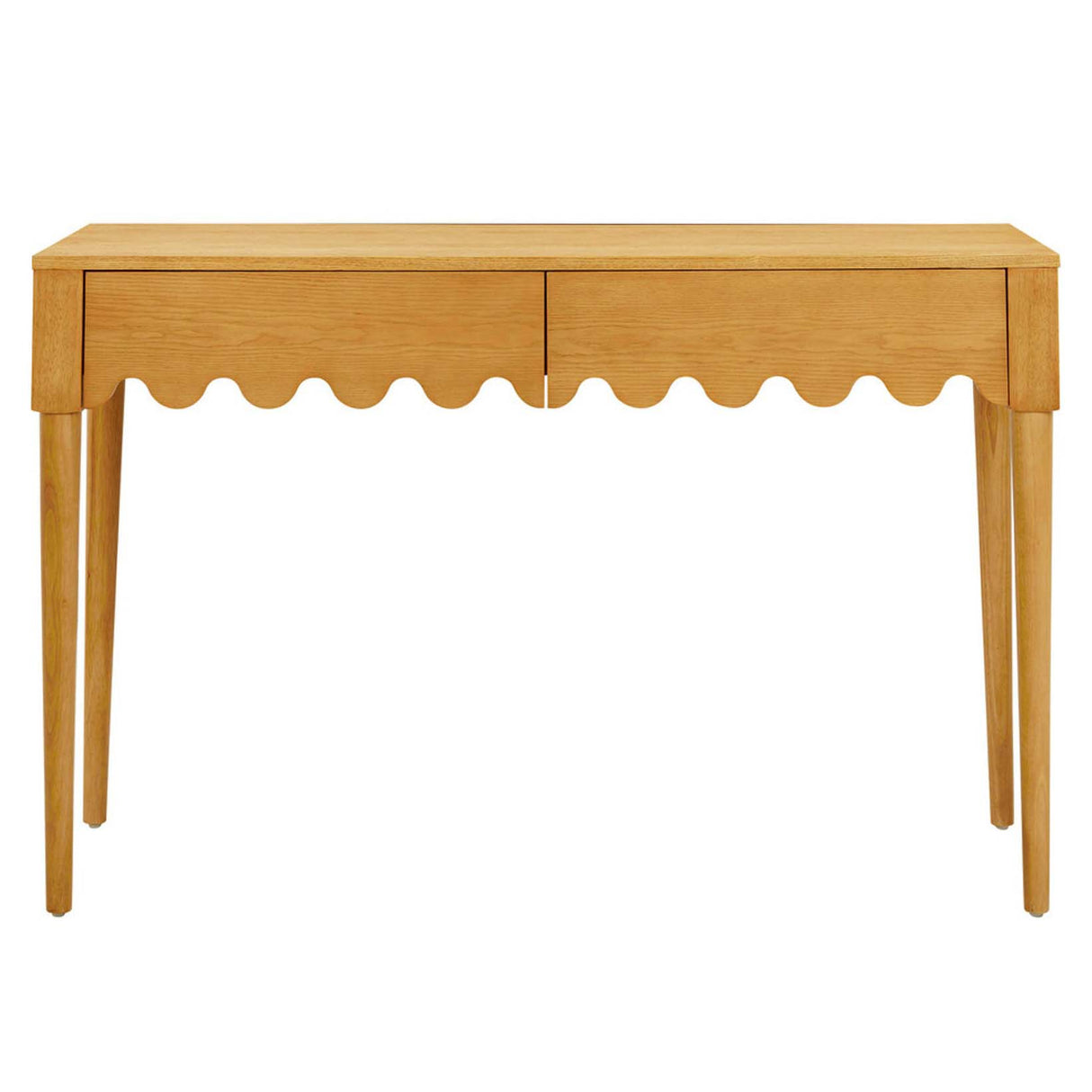 Candelabra Home Oodle Natural Ash 2-Drawer Desk Desks TOV-H54324