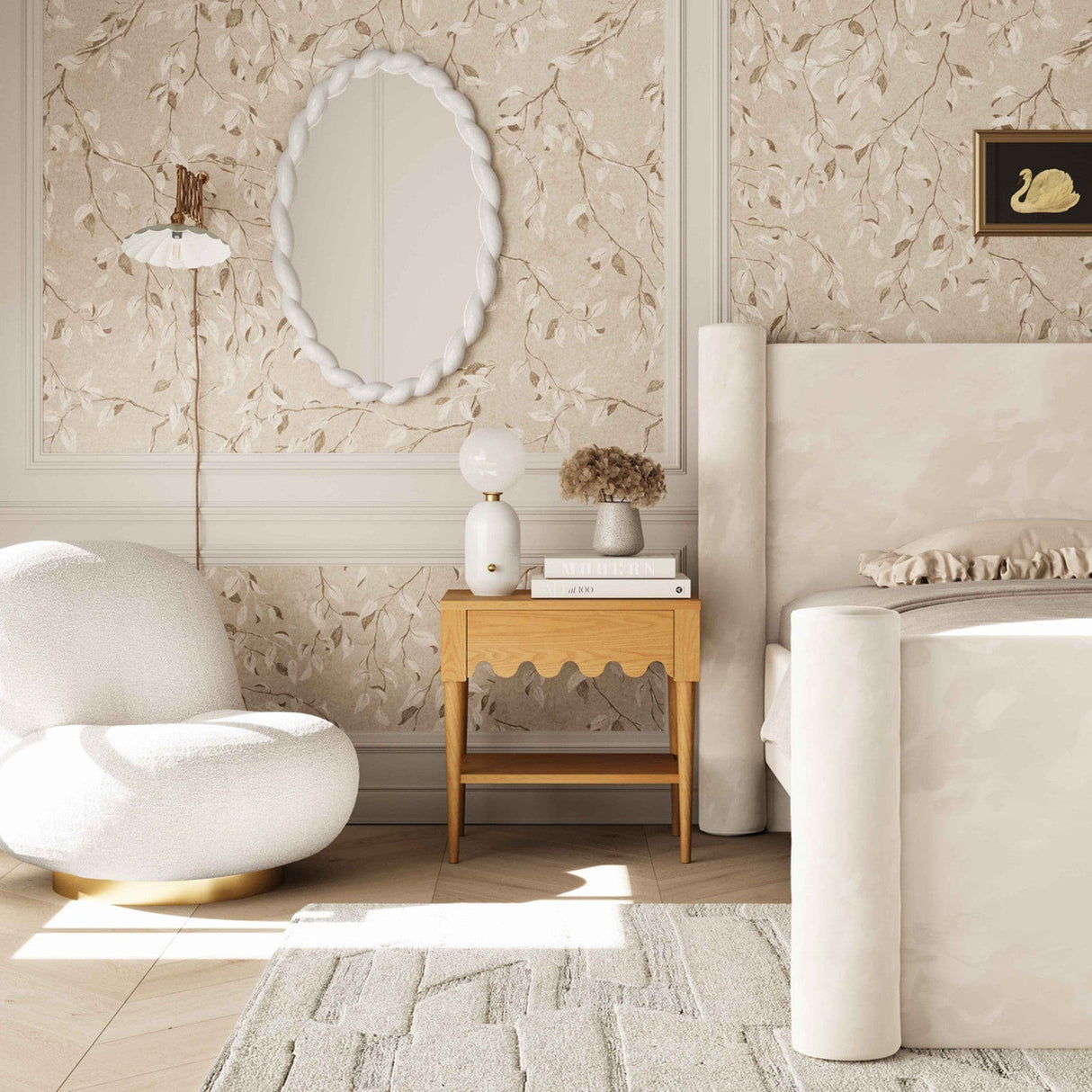 Candelabra Home Oodle Natural Ash Nightstand Nightstands TOV-B54325