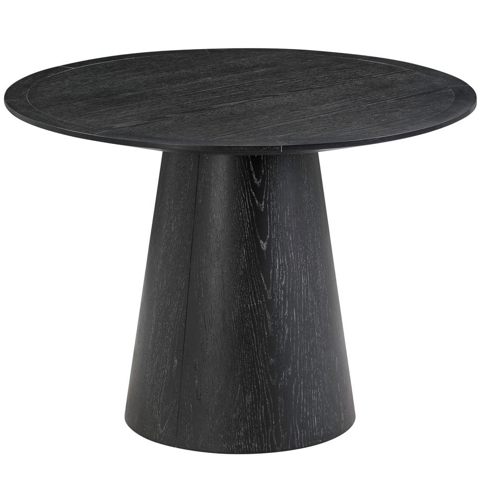 Candelabra Home Sahara Oak Round Dining Table Wooden Dining Table TOV-D54225