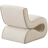 Candelabra Home Senna Accent Chair Curvy Upholstered Chair