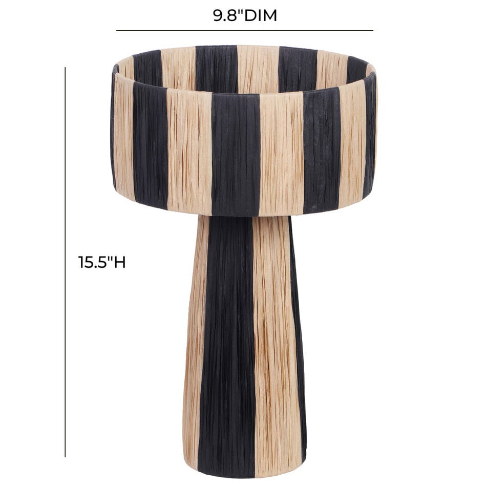 Candelabra Home Shelby Rafia Table Lamp Lighting