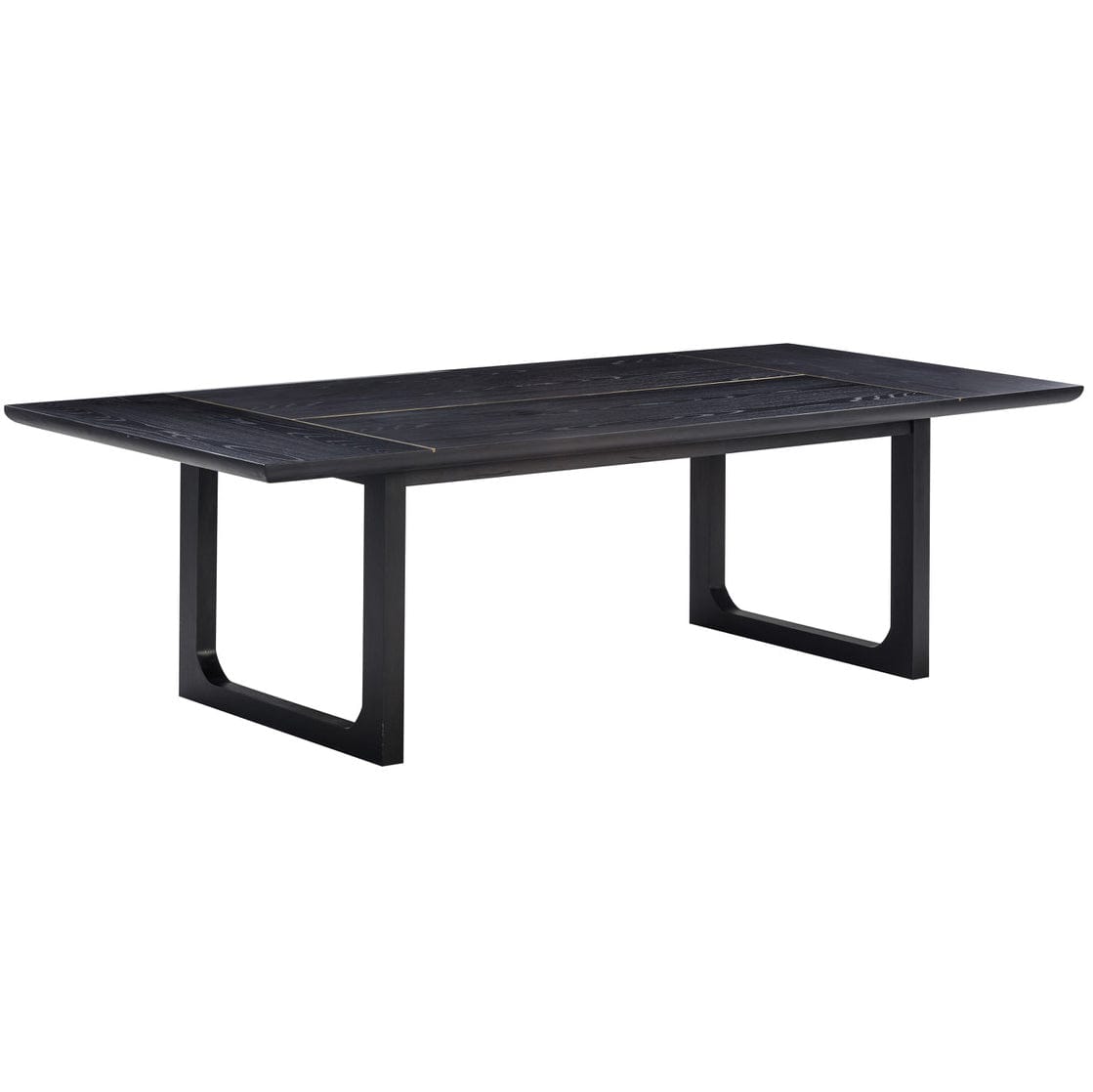 Candelabra Home Shiloh Dining Table Black Wooden Rectangular Dining Table TOV-D54236