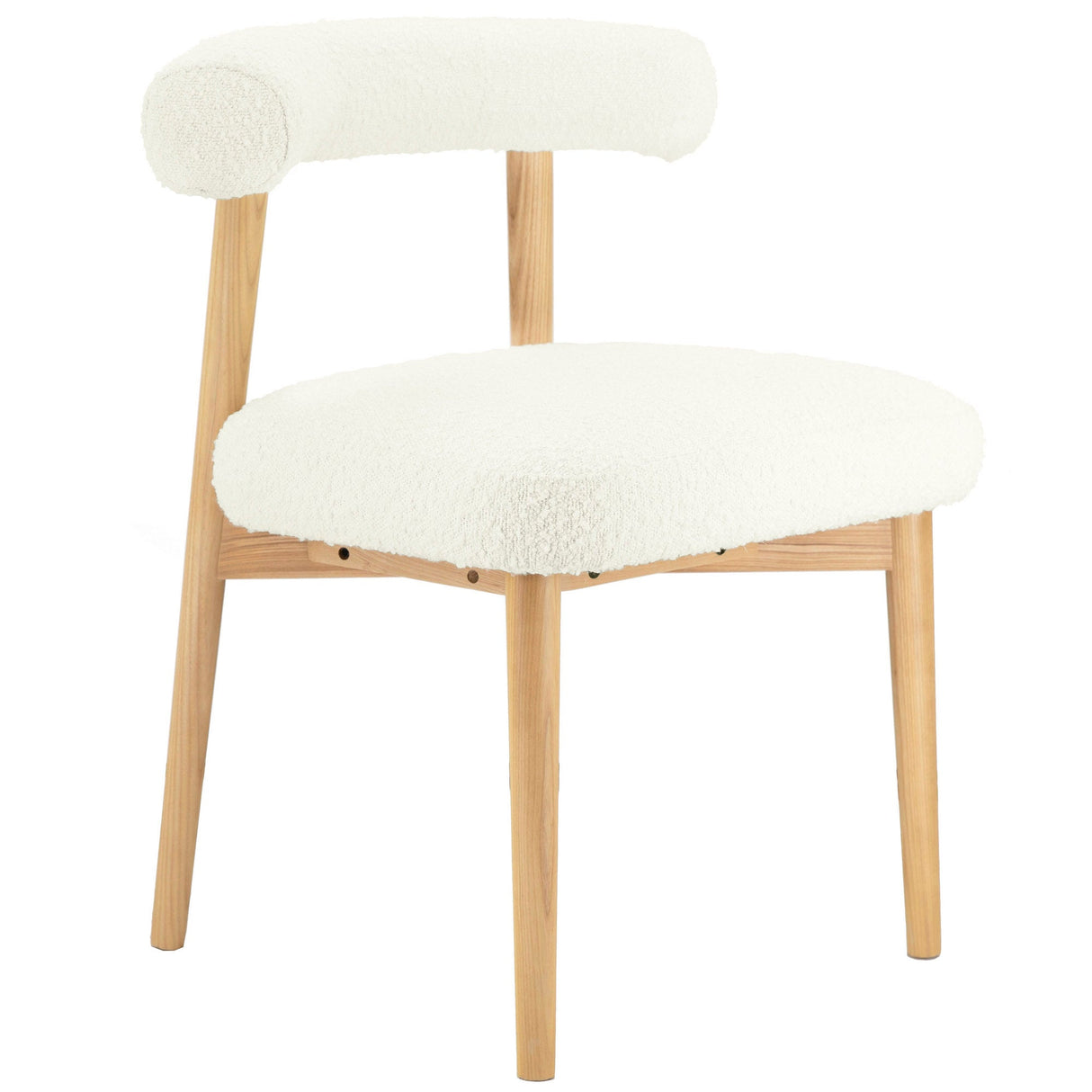 Candelabra Home Spara Boucle Side Chair Furniture