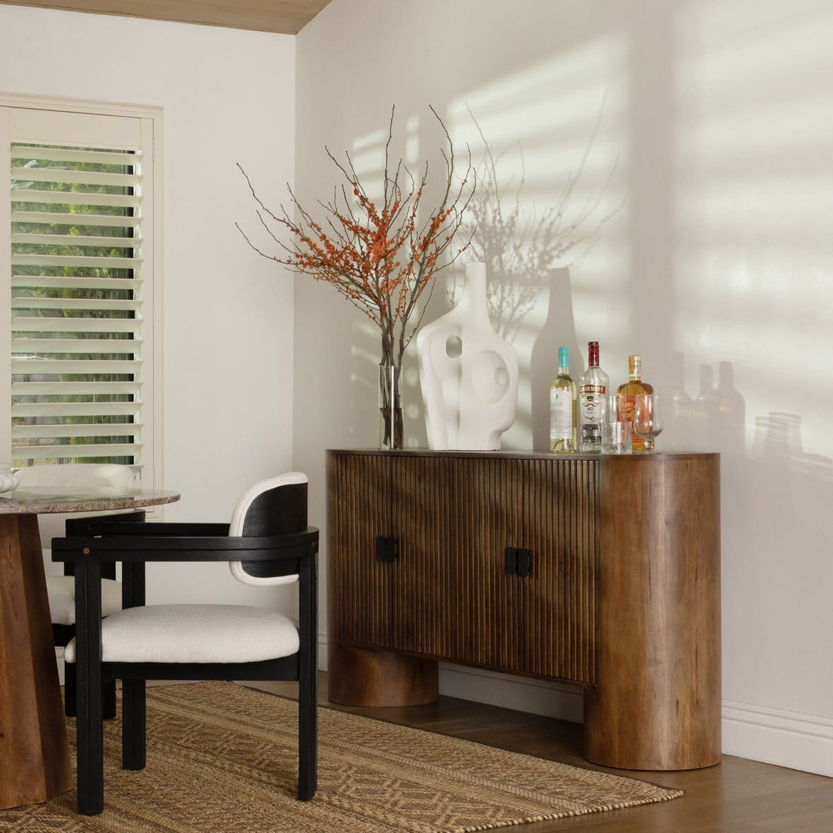 Candelabra Home Stephenson Sideboard Buffets & Sideboards dovetail-DOV75001-BRWN