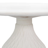 Candelabra Home Tulum Ivory Concrete Indoor/Outdoor Coffee Table Coffee Tables TOV-O44144