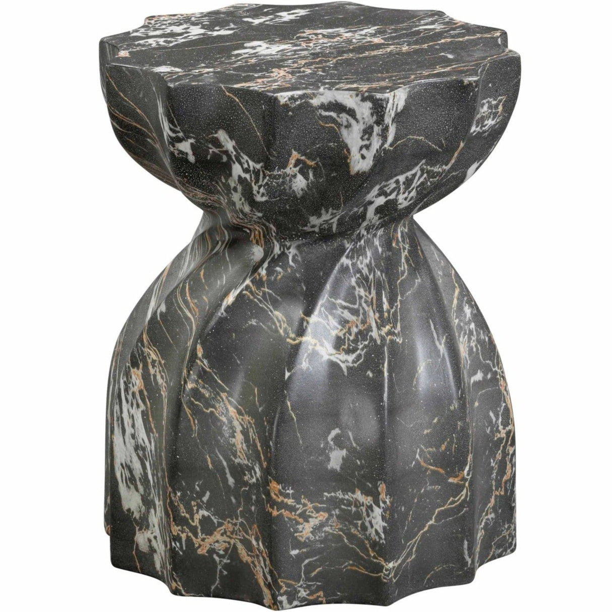 Candelabra Home Turin Indoor/Outdoor Concrete Stool Stools TOV-O54281