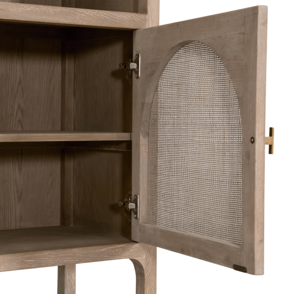 Cane Storage Bookcase Bookcase 8093.SGRY-OAK/CN