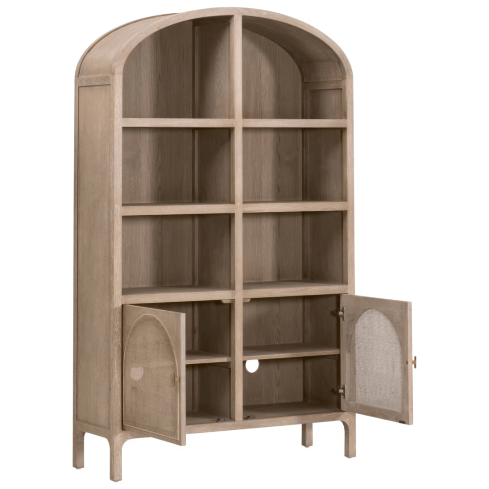 Cane Storage Bookcase Bookcase 8093.SGRY-OAK/CN