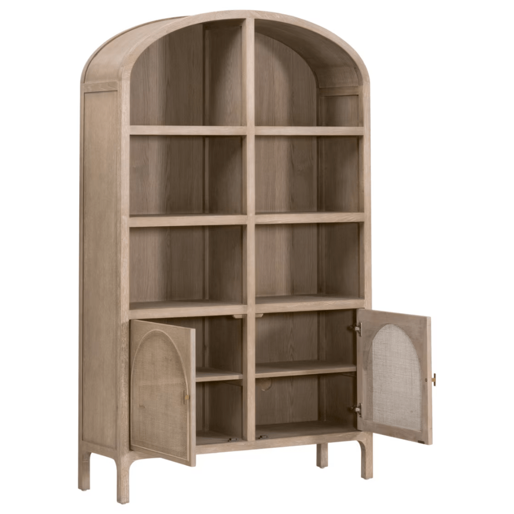 Cane Storage Bookcase Bookcase 8093.SGRY-OAK/CN