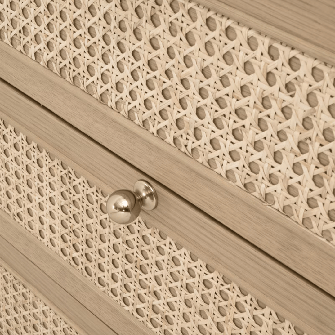 Cannes Nightstand Nightstands + Bedside Tables 5280.NAT-OAK 842279145521