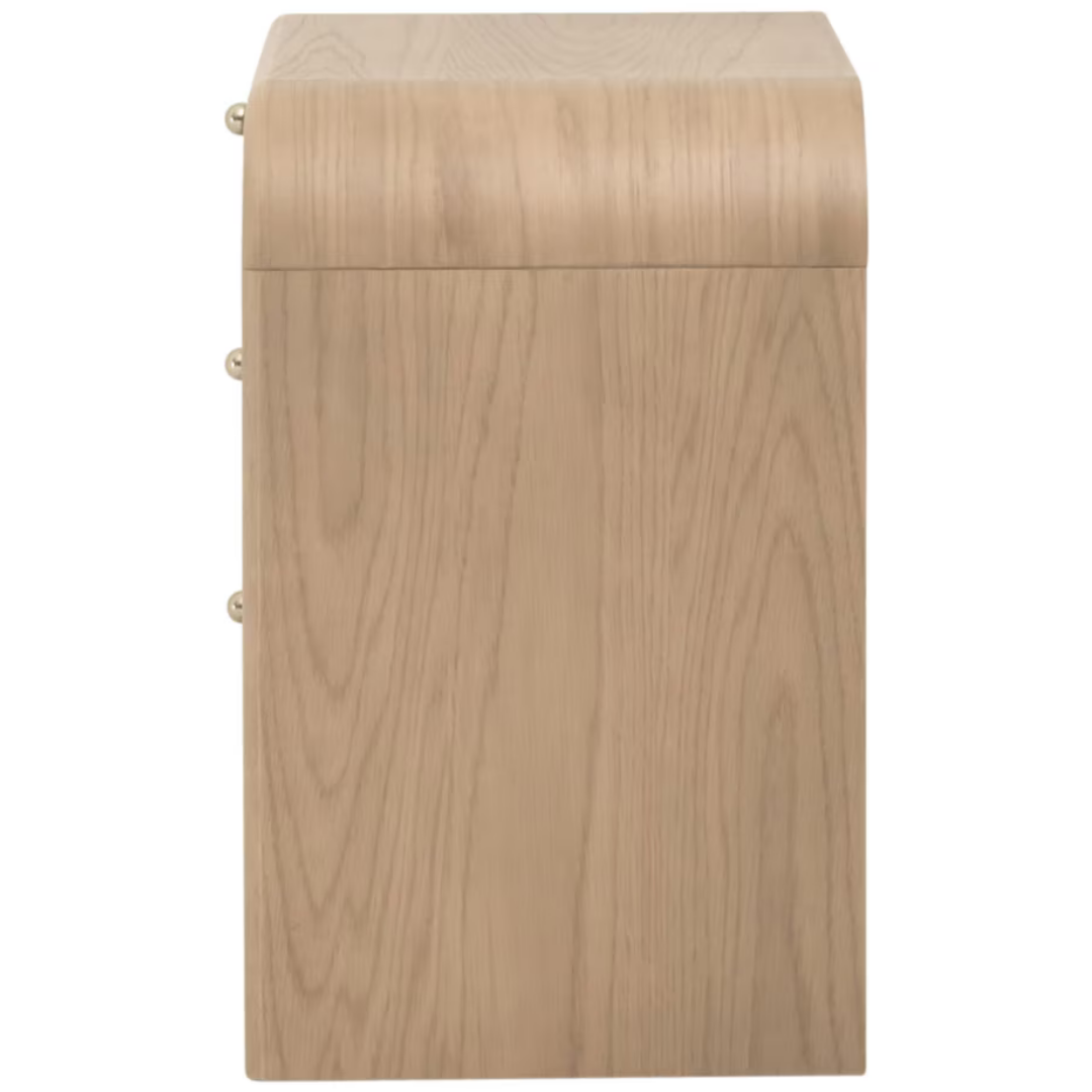 Cannes Nightstand Nightstands + Bedside Tables 5280.NAT-OAK 842279145521