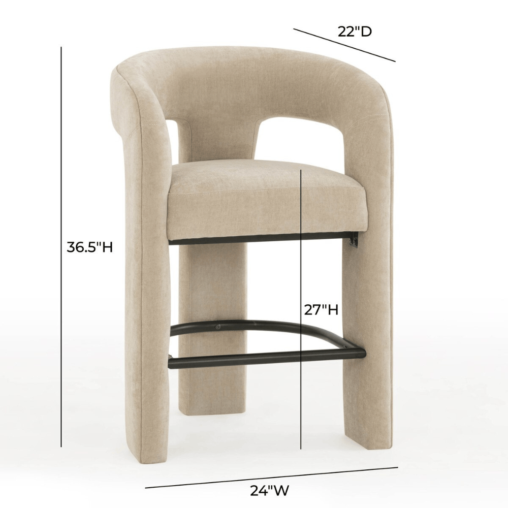 Capone Counter Stool Bar + Counter Stools