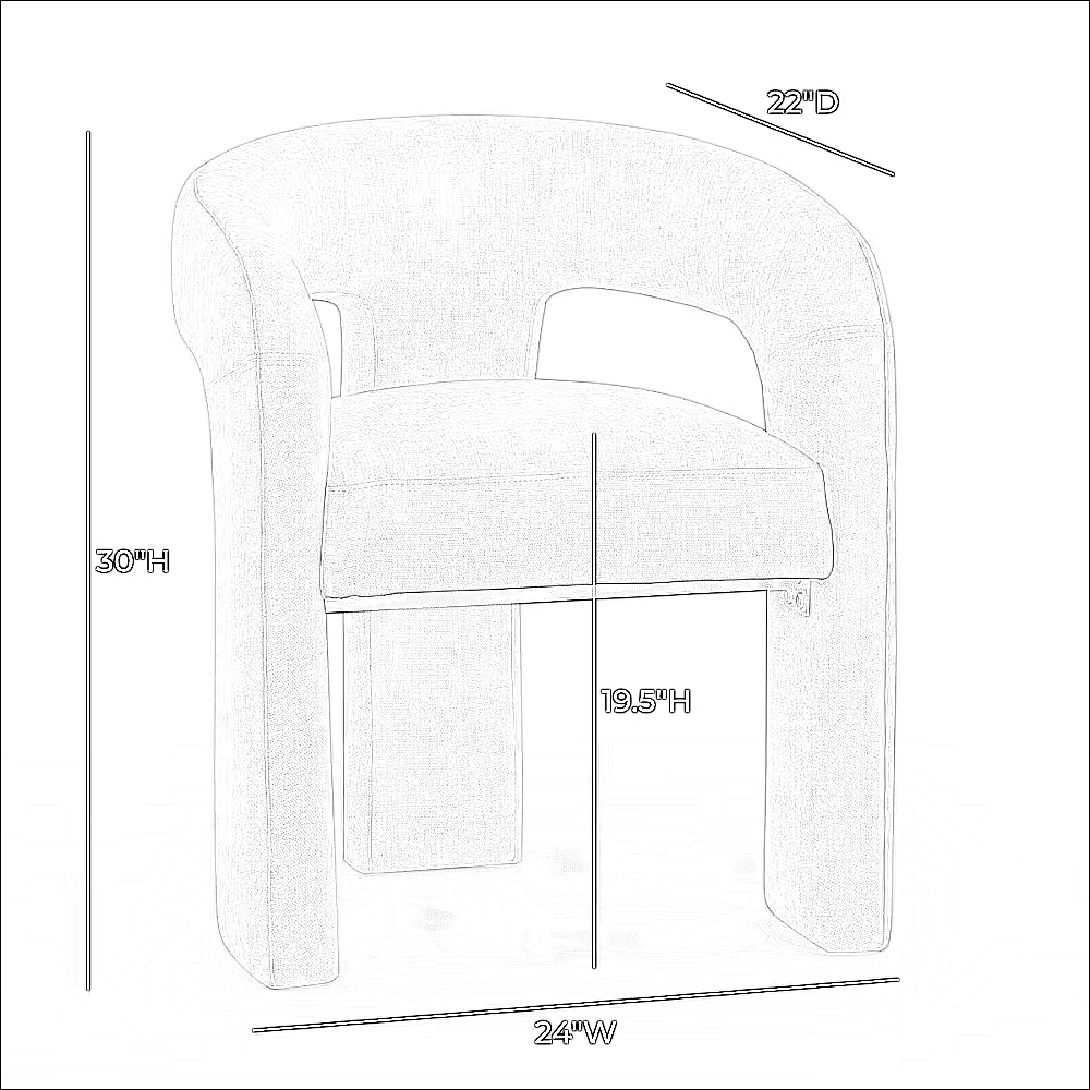 Capone Dining Chair Dining Chairs + Benches