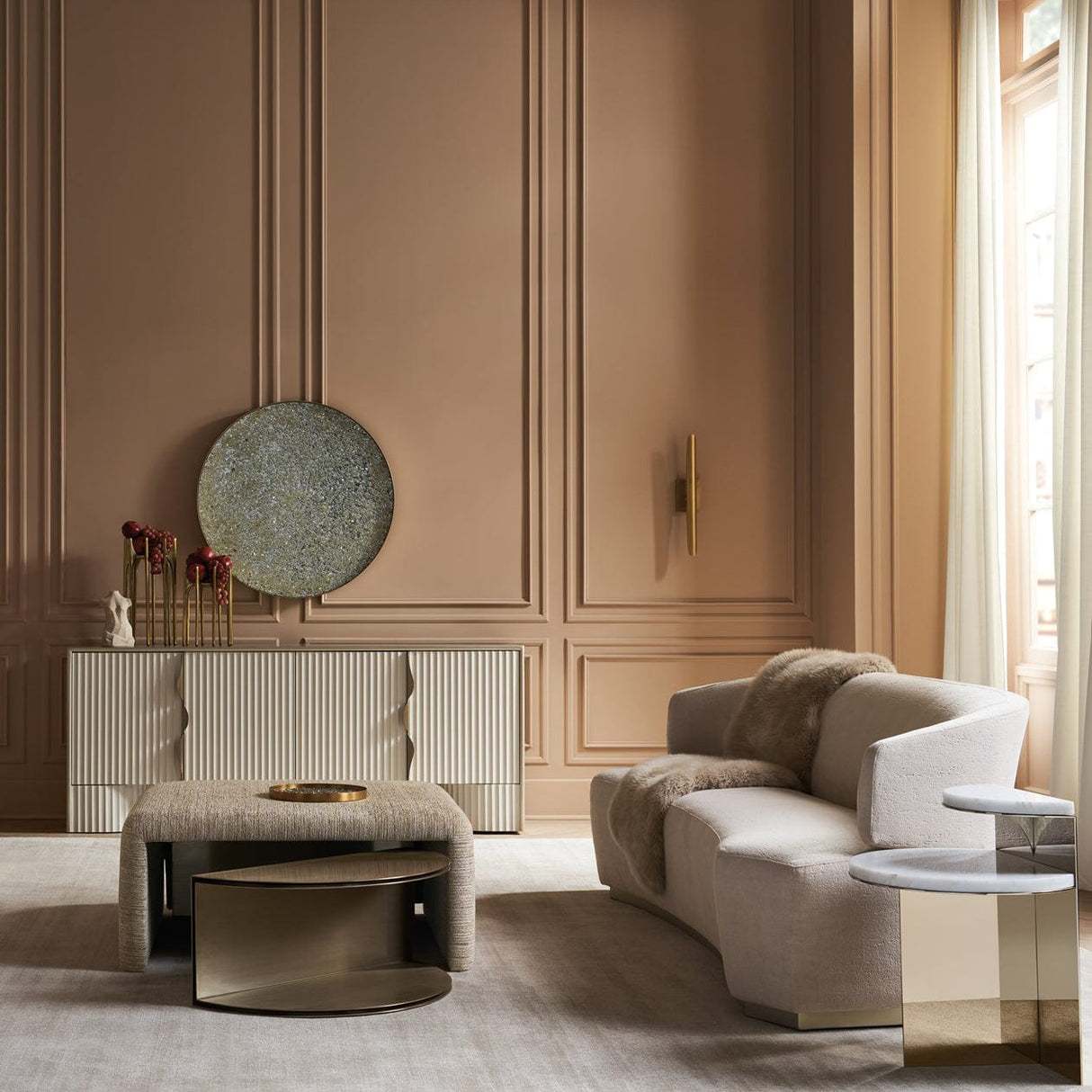 Caracole All Together Metal Side Table caracole-CLA-022-404 662896042900