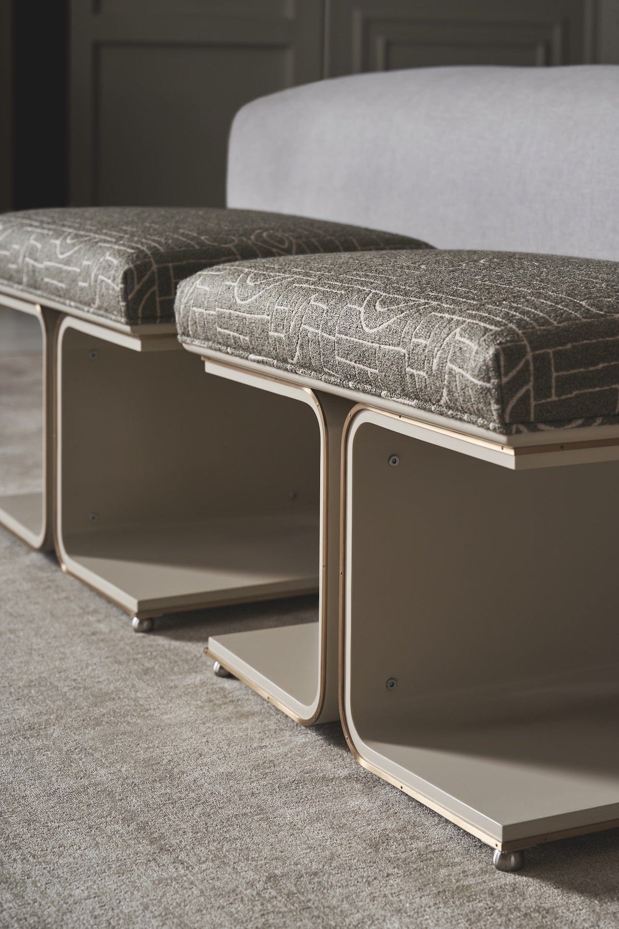 Caracole Balance Beam Ottoman Ottomans caracole-CLA-022-081 662896046502
