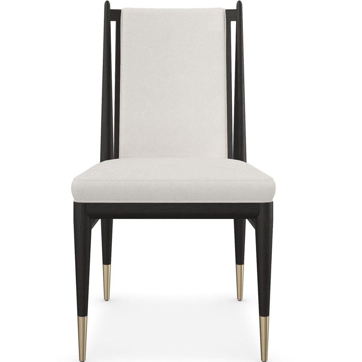 Caracole Unity Dark Dining Chair Upholstered Dining Chair caracole-M142-022-294 662896047790