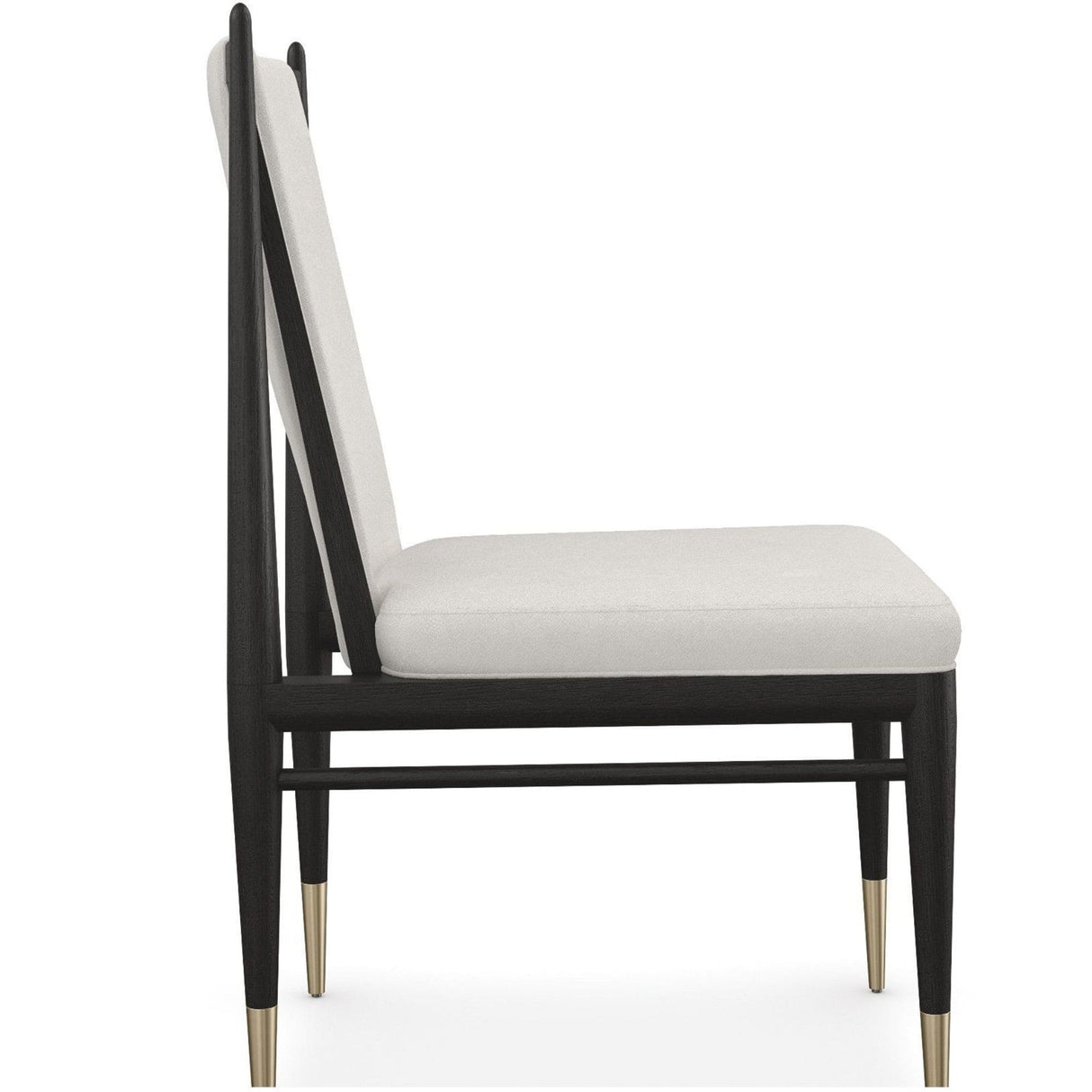 Caracole Unity Dark Dining Chair Upholstered Dining Chair caracole-M142-022-294 662896047790