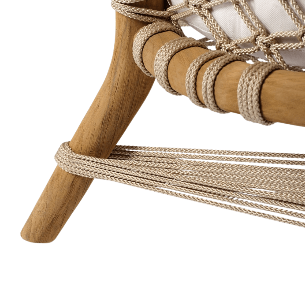 Castelo Outdoor Lounge Chair Outdoor Furniture FURCASTLOCHWSD-2ALWH