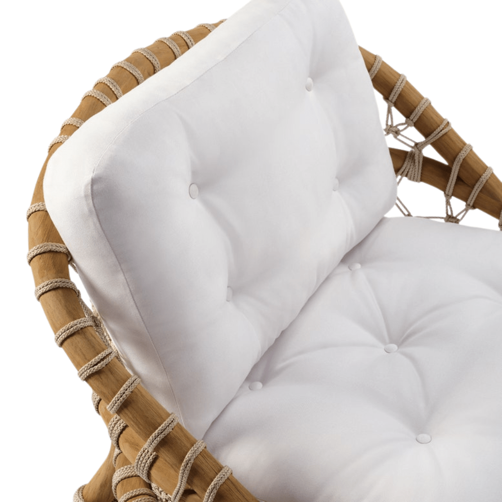 Castelo Outdoor Lounge Chair Outdoor Furniture FURCASTLOCHWSD-2ALWH