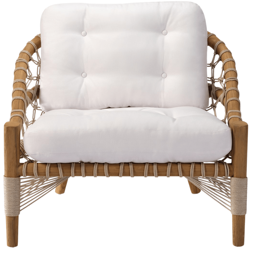 Castelo Outdoor Lounge Chair Outdoor Furniture FURCASTLOCHWSD-2ALWH