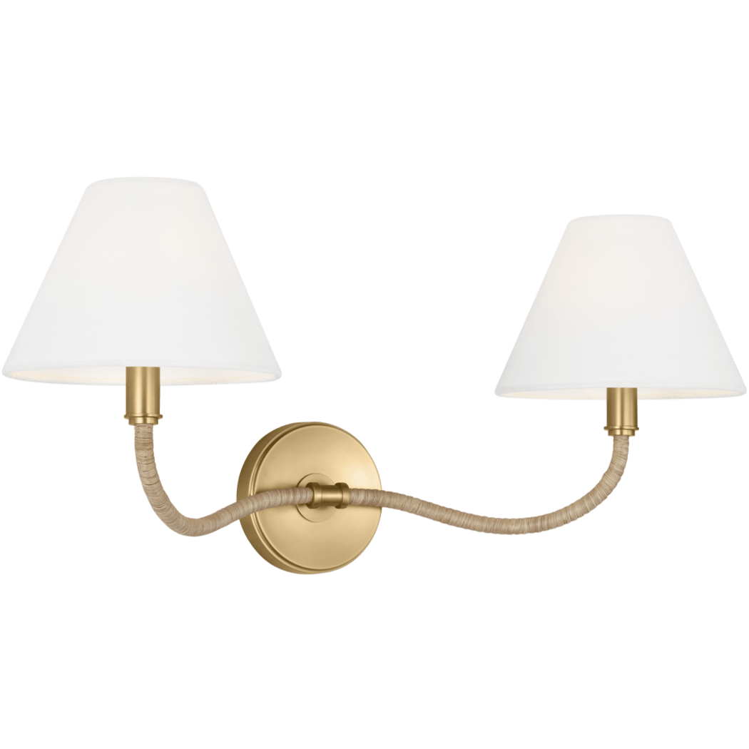 Chapman & Myers Laguna Double Sconce Wall Sconces chapman-myers-CW1302BBS 014817639599