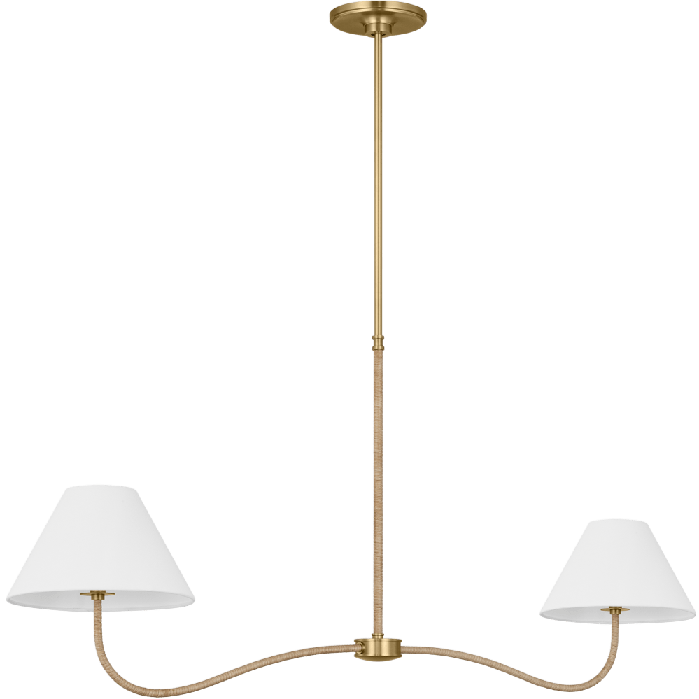 Chapman & Myers Laguna Linear Chandelier Chandeliers chapman-myers-CC1712BBS 014817639582