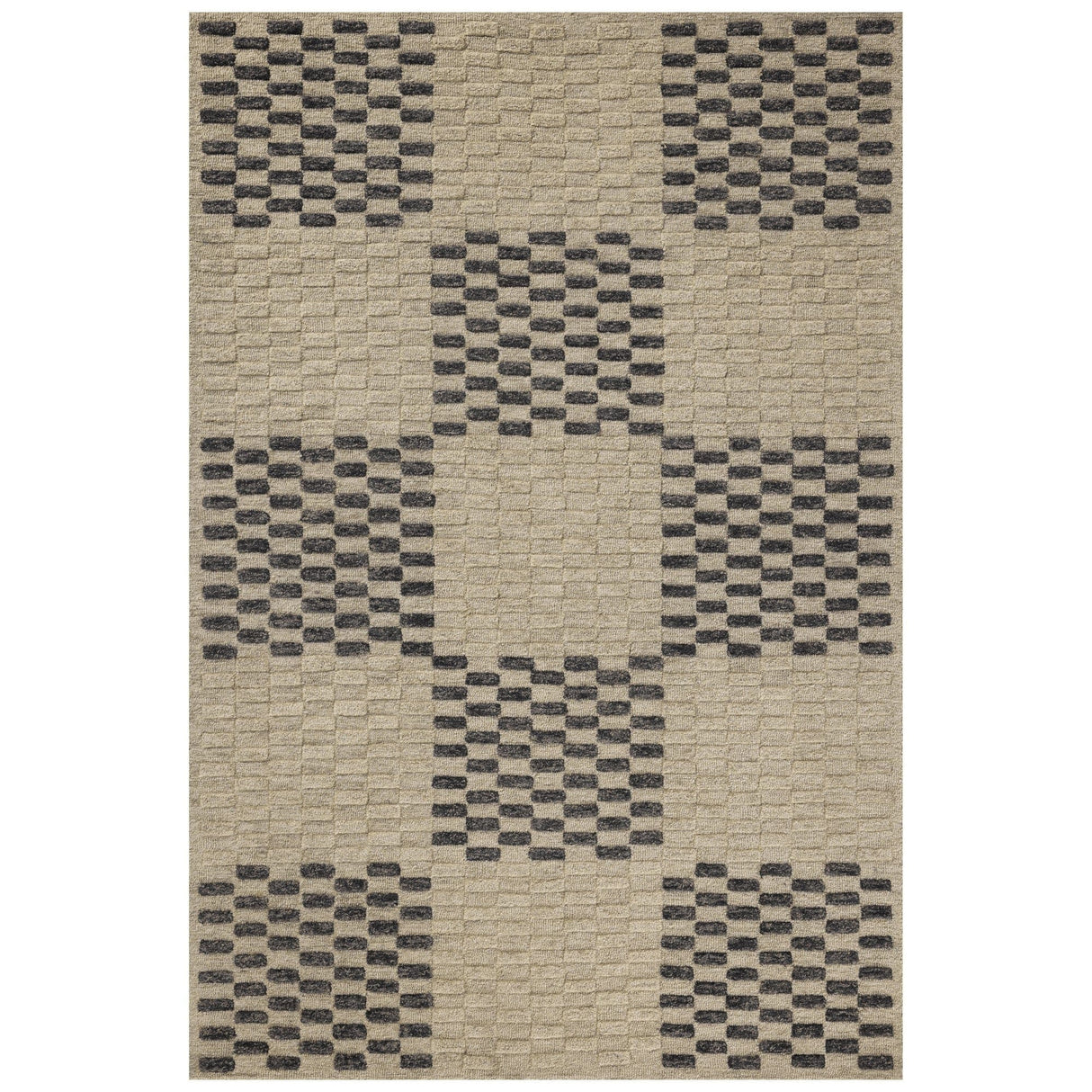 Chris Loves Julia × Loloi Bradley Beige/Midnight Rug Rugs loloi-BRABRL0124BEMD