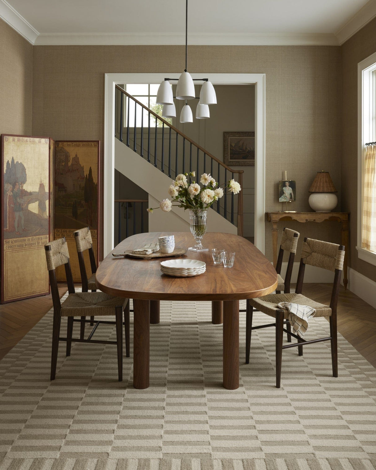 Chris Loves Julia × Loloi Bradley Ivory/Beige Rug Rugs