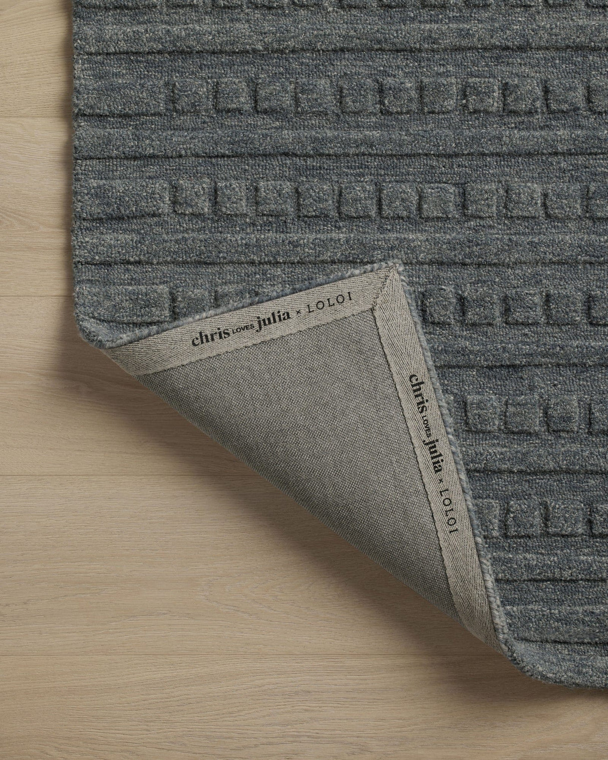 Chris Loves Julia × Loloi Bradley Teal Rug Rugs