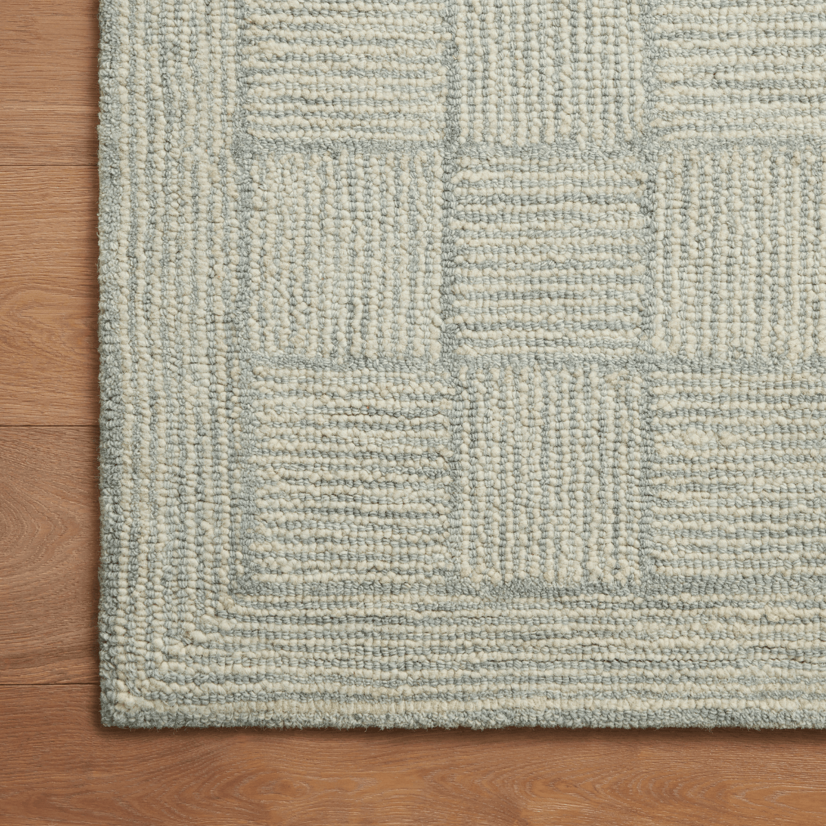 Chris Loves Julia x Loloi Francis Rug - Silver/Sky Area Rug