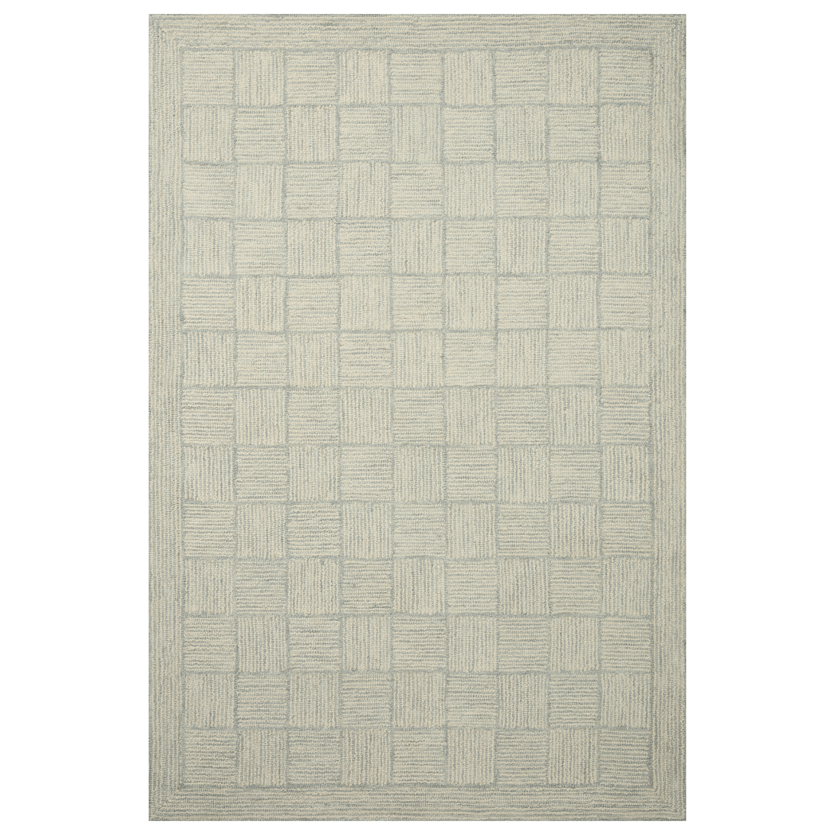 Chris Loves Julia x Loloi Francis Rug - Silver/Sky Area Rug FRASFRA-03SISC2339 885369659973