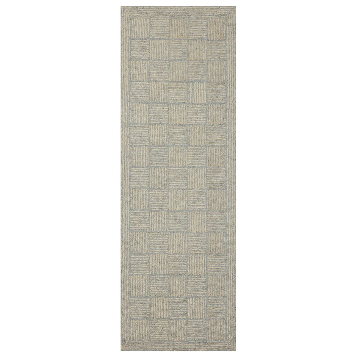 Chris Loves Julia x Loloi Francis Rug - Silver/Sky Area Rug FRASFRA-03SISC2699 885369660016