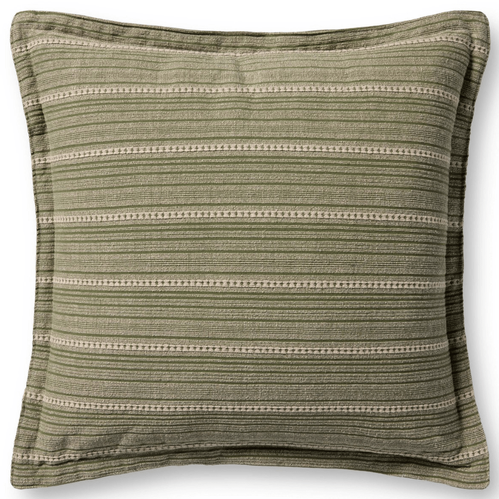 Chris Loves Julia x Loloi Howie Pillow Pillows PSETPCJ0023GRNAPIL3 885369803468