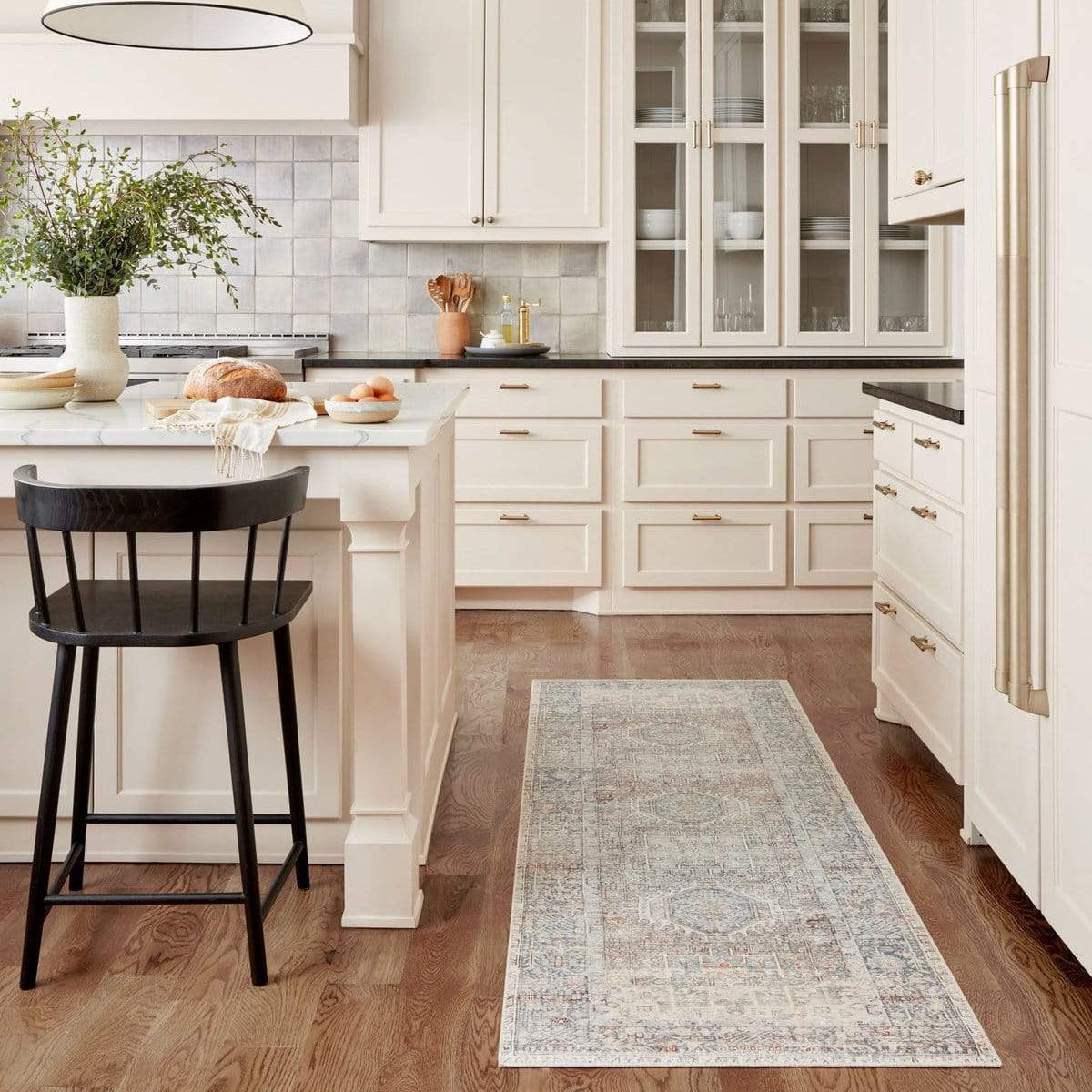 Chris Loves Julia x Loloi Jules Rug - Natural/Ocean Area Rug