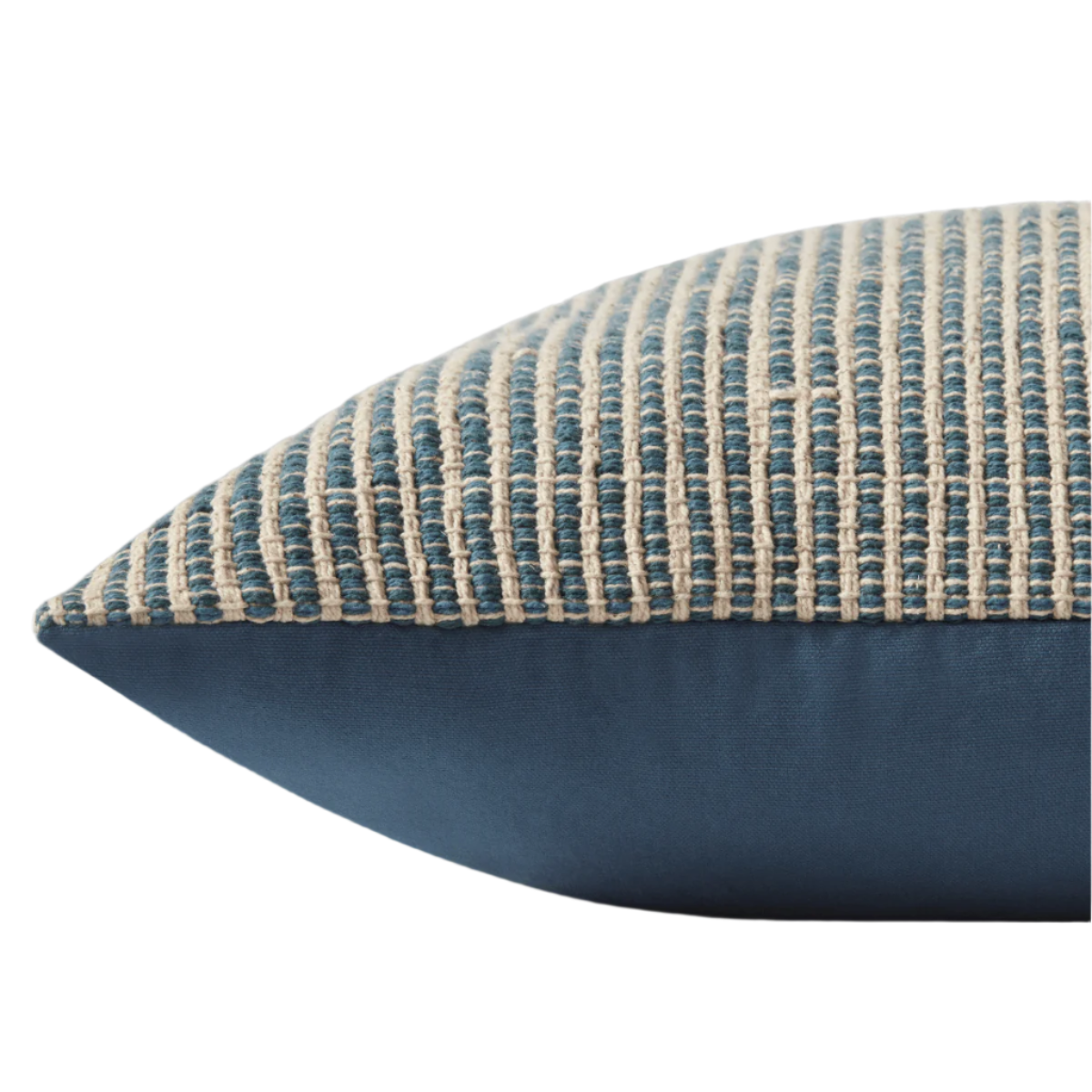 Chris Loves Julia × Loloi Pillow - Blue/Natural Pillows