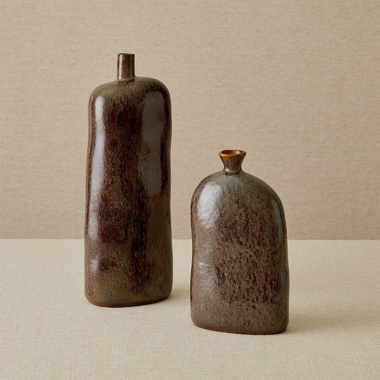 Cinnabar Bottles Decorative Object