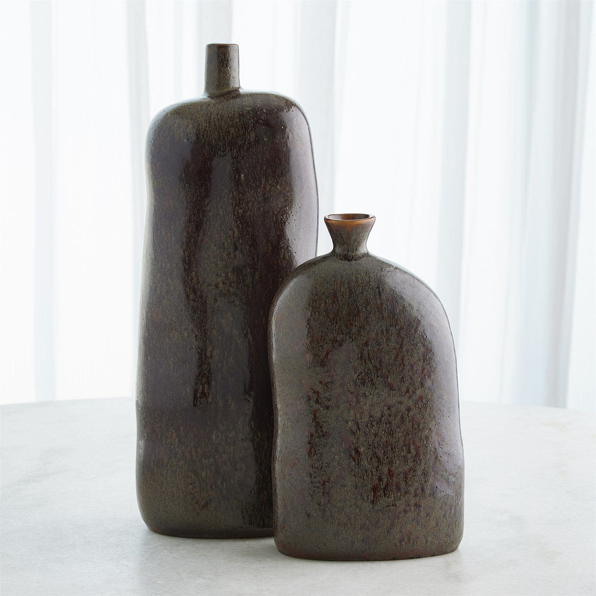 Cinnabar Bottles Decorative Object