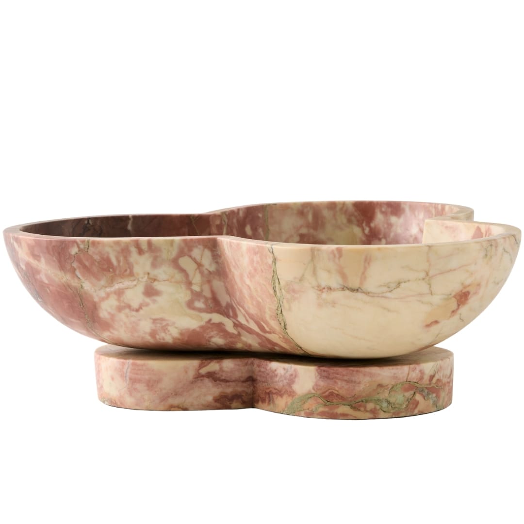 Citizen Artist Trinidad Bowl With Base Centerpiece + Accent Bowls